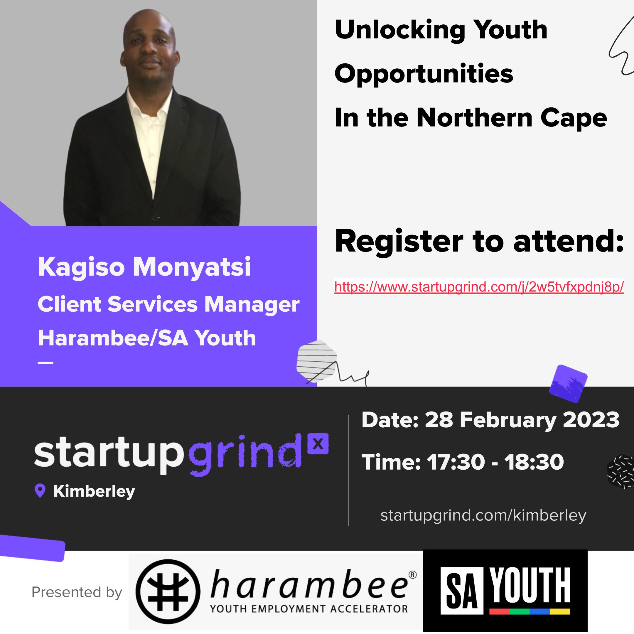See Unlocking Youth Opportunities in the Northern Cape with Kagiso
